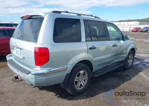 2003 Honda Pilot Ex-L z USA, uszkodzony, nr VIN 2HKYF18663H500302